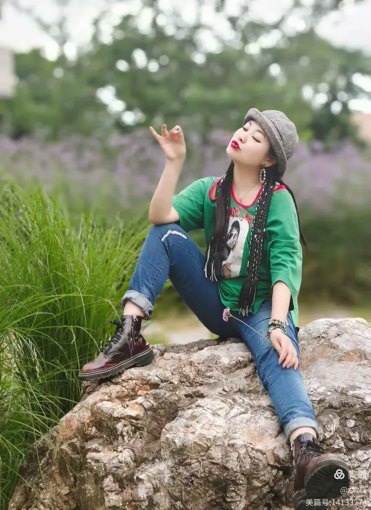 沉醉在紫色梦里